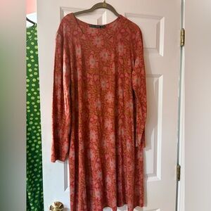 Floral Red Dress Gudrun Sjoden